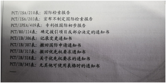 PCT申請(qǐng)表含義