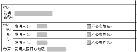 關(guān)于不公開(kāi)發(fā)明人的申請(qǐng)如何證明發(fā)明人身份